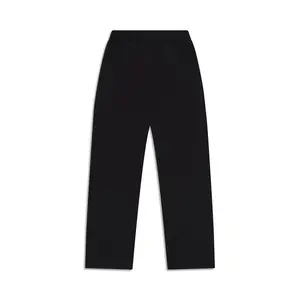Heavyweight 600GSM Core Sweatpants - Premium Black Lounge Pants # AthleisureWear # LuxuryComfort # AllSeasonEssentials
