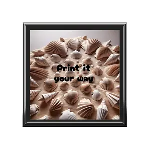 Elegant Seashell Jewelry Box with Coastal Vibes, Perfect for Gifts,Organizing, Wedding, Beach Decor, Home Storage