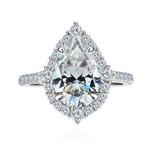 [#ZA551](Zona) 4CT Lab-Created Gemstone Statement Ring, Cubic Zirconia Fashion Ring, Statement Rings, Cubic Zirconia Rings