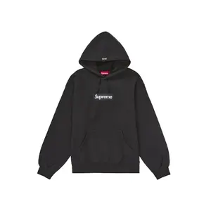 Supreme Men's Box Logo Hooded Sweatshirt (FW24) Black, from StockX