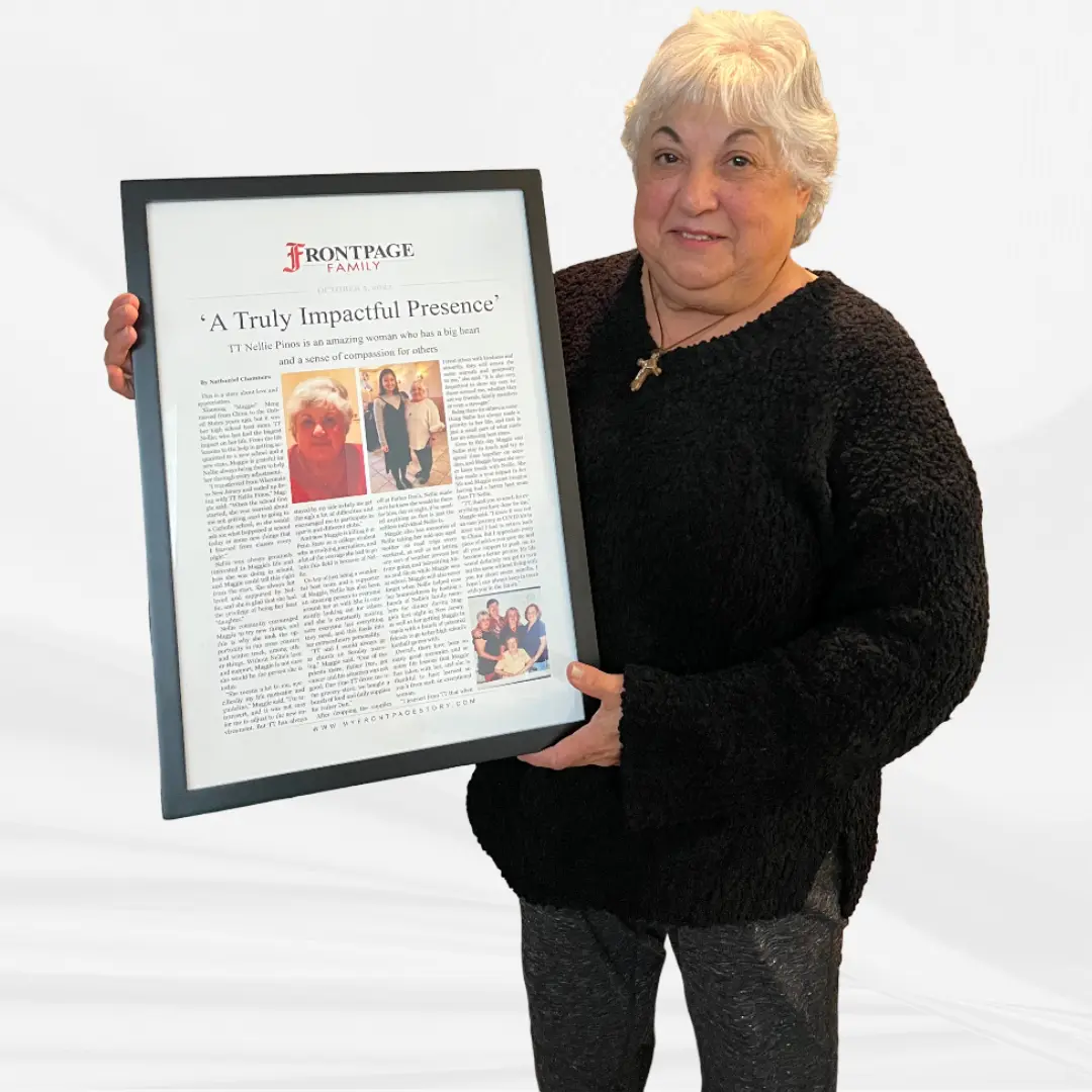 Customized Newspaper Article Gift | Personalized Unique Present for Any Occasion - Customizable and Versatile | Birthday, Anniversary, Special Occasion [My FrontPage Story]