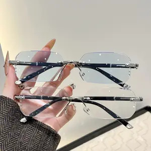 1pcs Style Reading Glasses With Multi-color Options Suitable For Business Eye Glasses, Y2k Accessories, Clear Glasses, Anti Electronic Blue Light Reading Glasses, Reading Glasses Men/women High Quality, Small Narrow Face, Miracle Glasses+1.0-+4.0