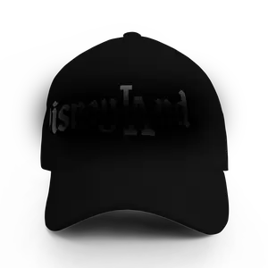 Dland - Baseball LA Cap - Cute Puff Embroidery Cap