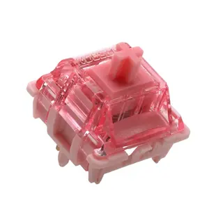 Sakura Flurry Switch Linear 40g Pre-Lubed 5-Pin Hot-Swap POM Stem Gateron Switches for MX Mechanical Keyboard