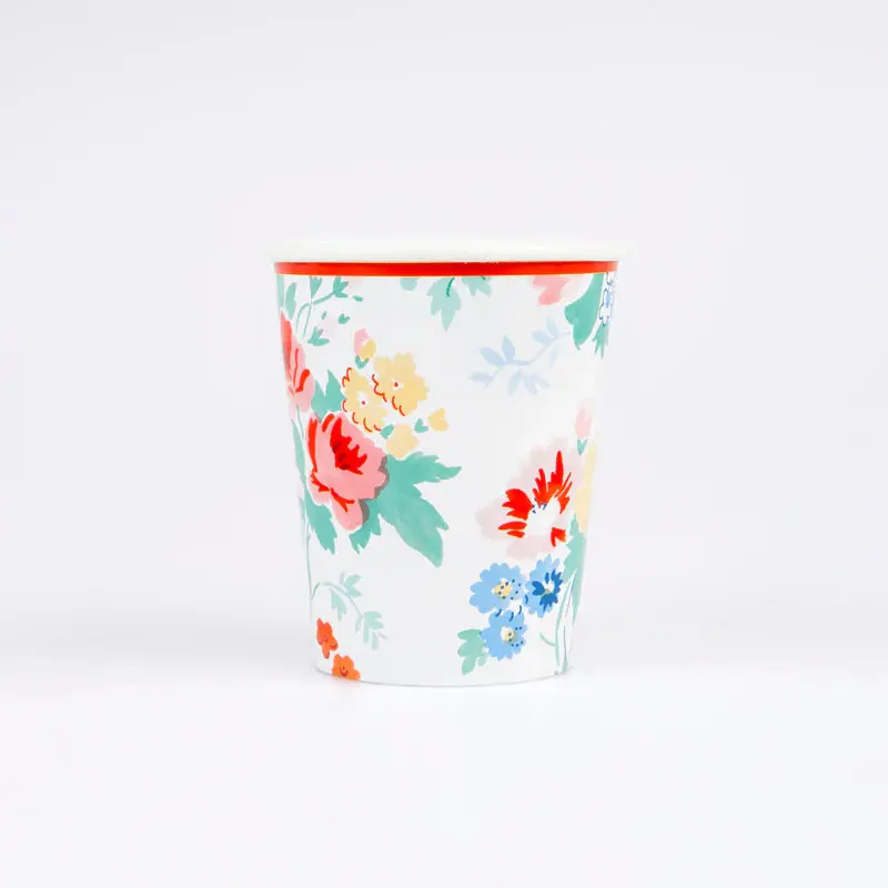 {Meri Meri} Paper Cups :: Vintage Floral :: Set of 8