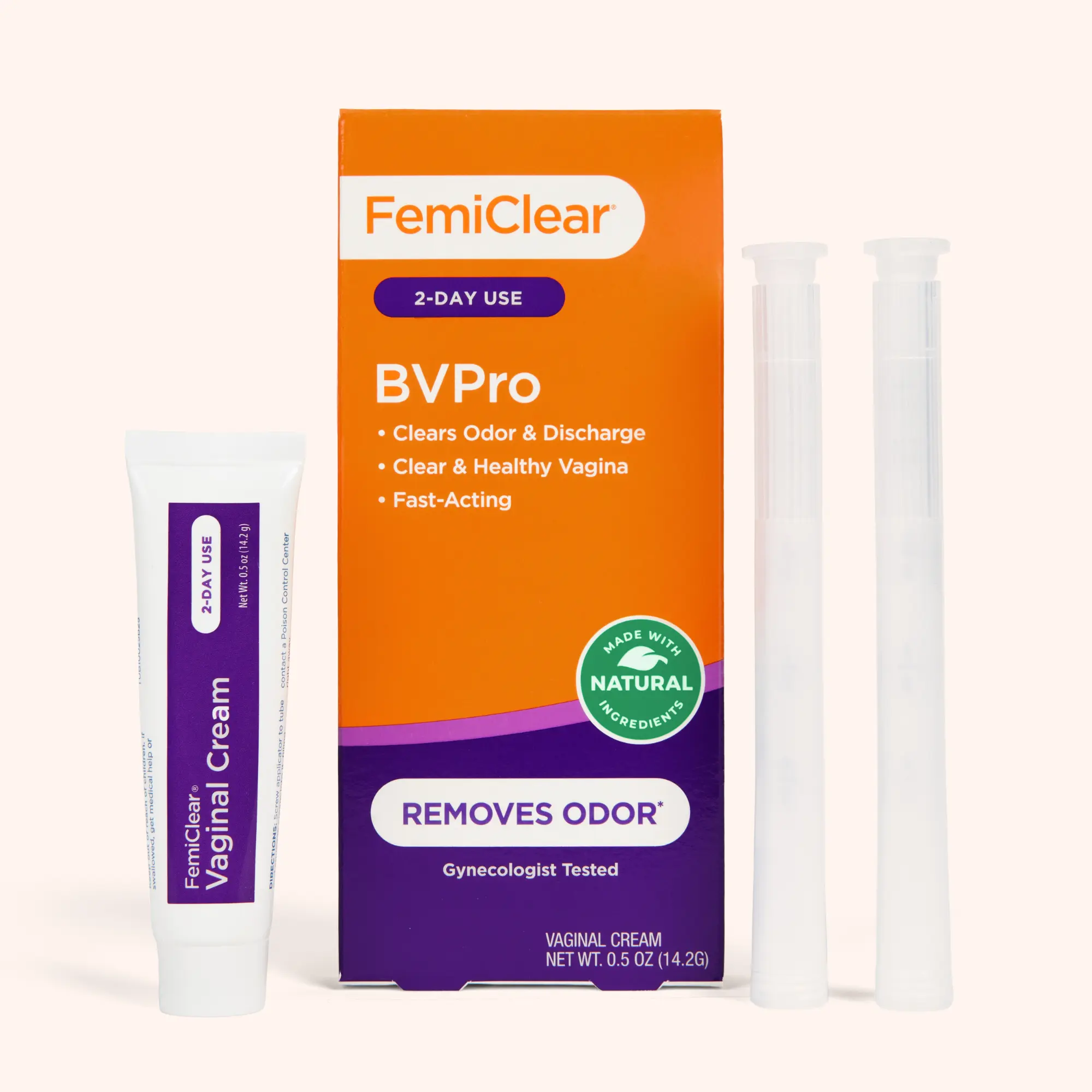 FemiClear BVPro Cream for Feminine Odor - Fast-Acting, Natural Ingredients & Gynecologist Tested