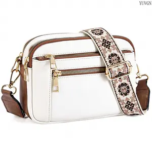 Women's Bohemian Camera Crossbody Bag - Casual Trendy Small Shoulder Handbag with Adjustable Printed Strap, Vintage Lightweight Multi-Pocket Design, Spacious Compact Sling for Daily Commute & Travel, Handbags For Women