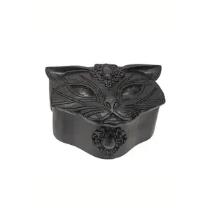 Sacred Cat Trinket Box [BLACK]