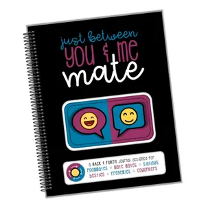 Couples Back & Forth Book -- engaging prompts for Roommates, Soul Mates, Besties, Coworkers, Siblings, Couples, Friends