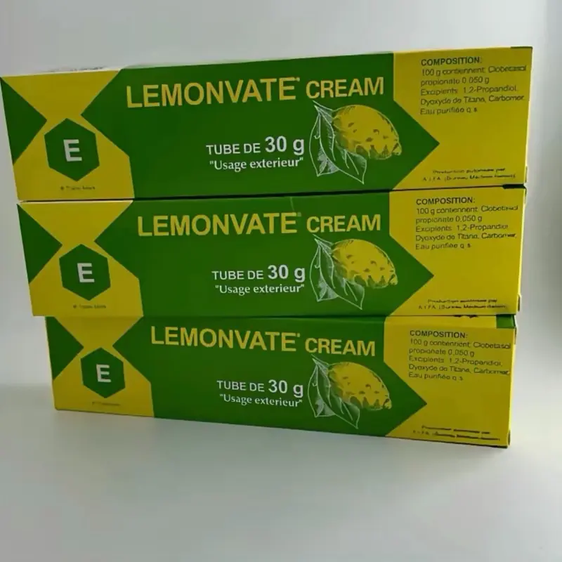 3 pieces lemonvetes cream