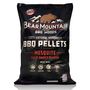 Bear Mountain BBQ 20 Pound Premium All Natural Hardwood Mesquite Smoker Pellets