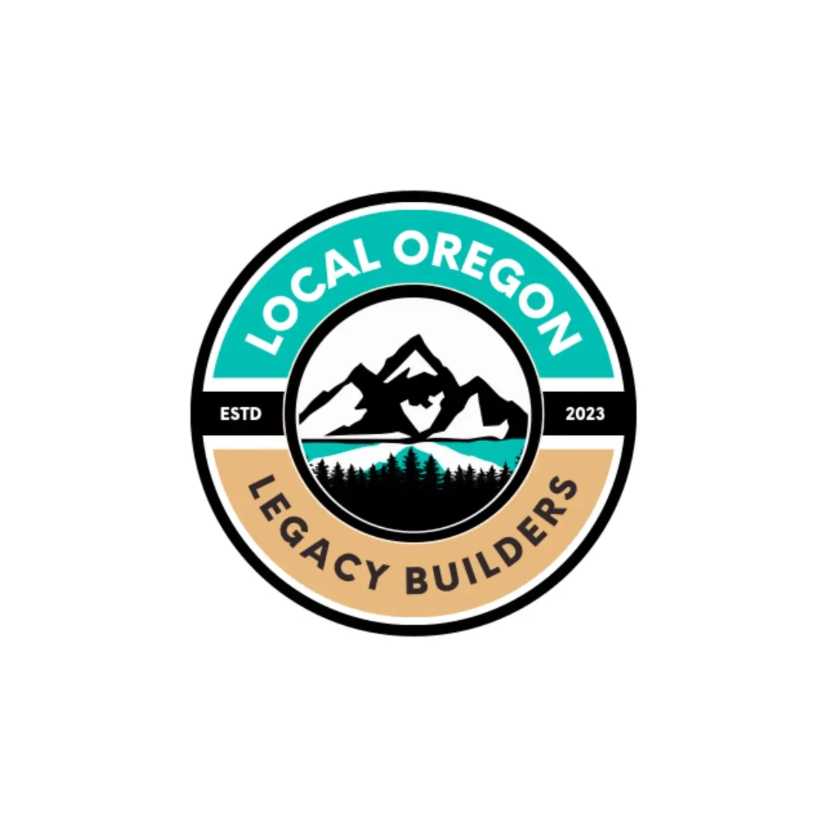Local Oregon Legacy Builders Stickers | Decorative | Water bottle | Laptop | Window