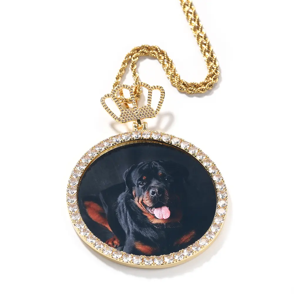 Crown XL round (gold)+3mm24inch Fried Do