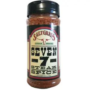 Saltgrass Steak House Seven 7 Steak Spice 12 Oz. Shaker Flavor