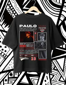 [Sale Up To 40%] Paulo Londra T-shirt, Paulo Londra Fan Merch, Retro Unisex Shirt Short Sleeve