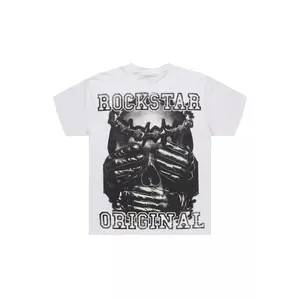Eden White Oversized Graphic T-Shirt