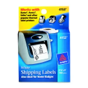 Avery Multi-Purpose Thermal Printer Labels - White, 140 Per Roll