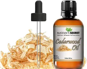 Mayan's Secret - 4oz Pure Cedarwood Essential Oil Ogranic - 100% Pure Grade for Sleep, Hair