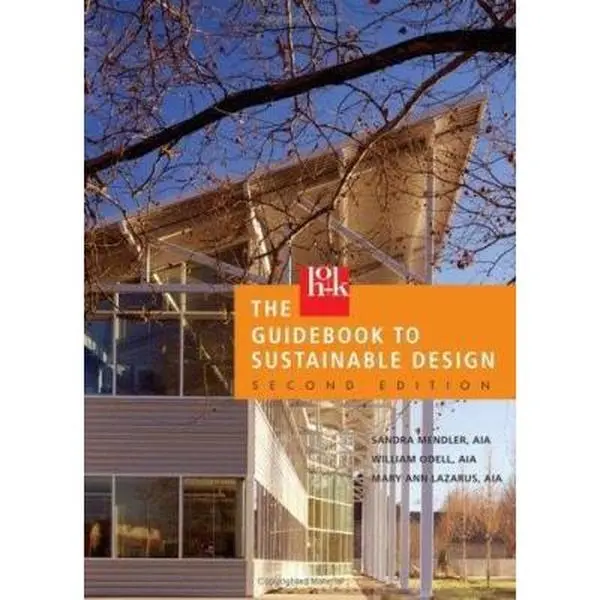 USED Book - The HOK Guidebook to Sustainable Design by Sandra F. Mendler (Hardcover) - english