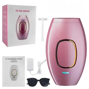 Portable Laser Hair Removal Device, Laser Hair Remover, Hair Removal Machine, Photon Skin Rejuvenation, Pain-Free Full Body Use, 5 Strength Levels, Us Home Appliance