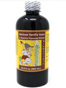 Usumacinta Vanilla Pure Amber 16.9oz Pure Mexican Vanilla.