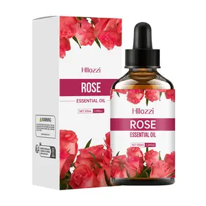 1pc 100ML Rose Essential Oil for Diffusers, Aromatherapy Oils, Humidifiers, Home Air Freshener, Improve Environment, Remove Odors, Relieve Stress, Perfect Gift