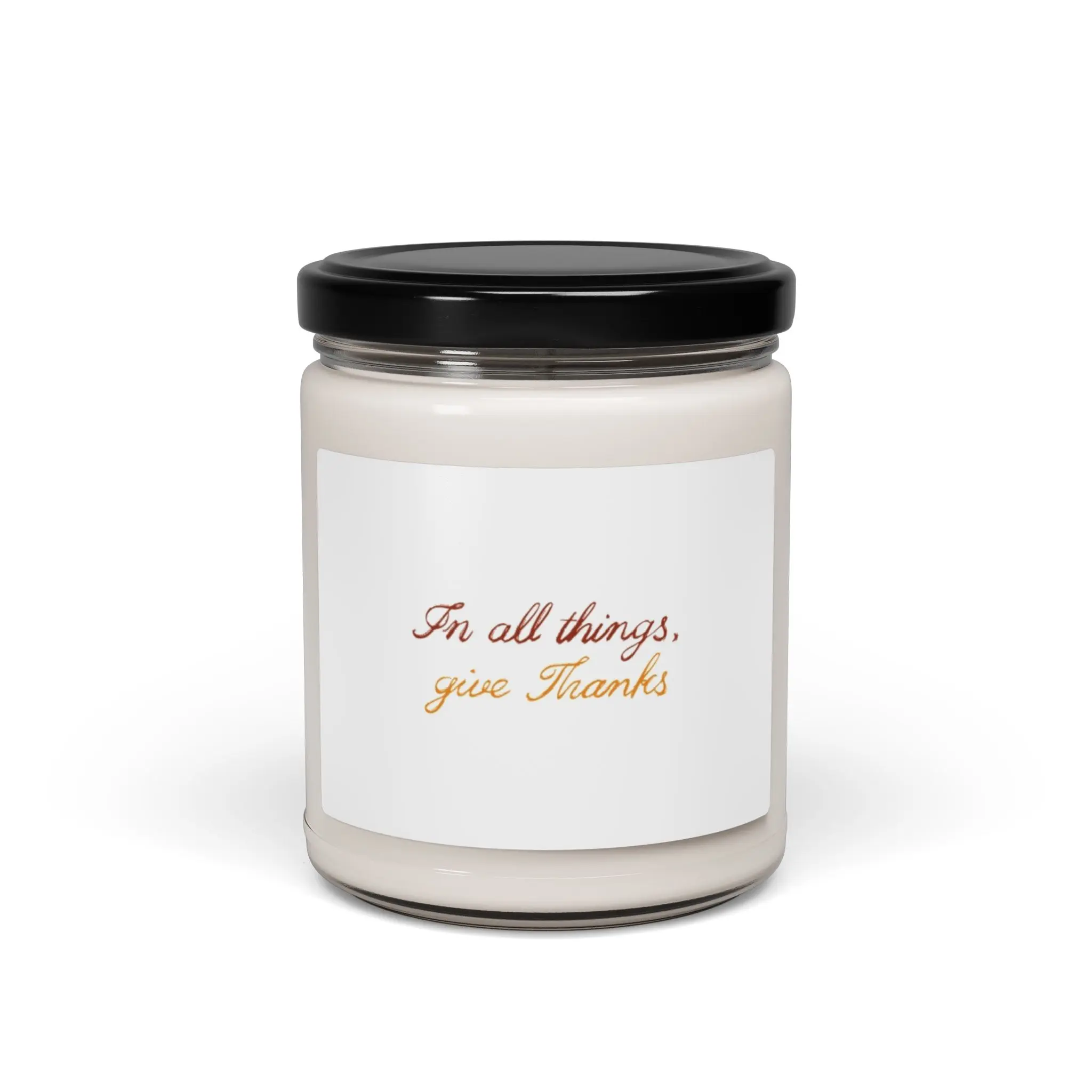 Gratitude Scented Soy Candle | 9oz | Perfect for Thanksgiving