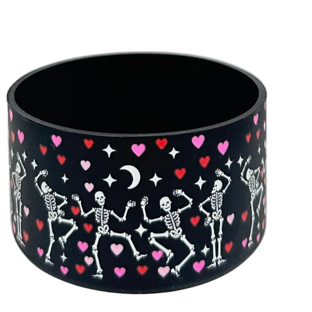 SkellyLove silicone boot sleeve bumper for tumbler