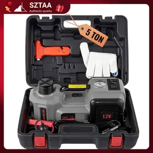Electric Car Jack Set, Max 5 Ton/11023 LBS Hydraulic Jack/Scissor Jack with
