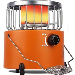 Propane Heater, Indoor & Outdoor 2 in 1 Propane Heater & Stove Pro, Camping Gas Stove Camp Heater for Indoor Heating (9,000 BTU)