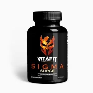 SIGMA Surge Male Energy Booster Supplement Dietary - Supports Healthy Energy Levels, Lean Muscle Growth, Stress Reduction & Workout Recovery, 65g - Edible