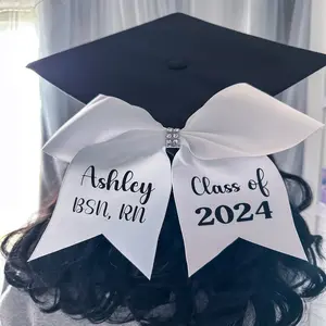 Personalized Graduation Cap Bow