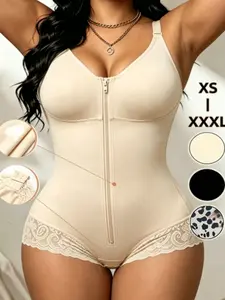 Women's Colombiana Sin Costuras Seamless Compression Shapewear, Adjustable Straps, Control Abdomen & Levanta Glúteos, Cremallera Hook-And-Loop Crotch Design, Body Contouring Underwear