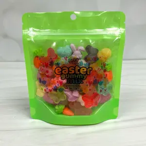 EASTER Pure Sugar Candy Sweet and Sour Gummy Snack Mix, 1/2 Pound Bag