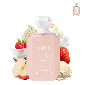 YUMMY | Gourmand Floral Sweet | EDP Luxury Perfume 100ml | Pink Marshmallow,Strawberry,Whipped Vanilla & Pink Musk | Date Night,Party,Weekend Outing