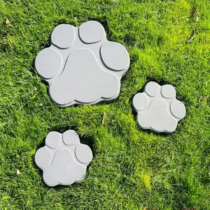 Joyful Paw Print Stepping Stone (Multiple Sizes)