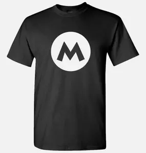 MARIO - Unisex Cotton T-Shirt Tee Shirt Cotton Man Menswear Soft Top Chinese Christmas