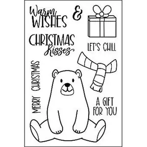 Crafts & Sewing The Stamps of Life polarbear2stamp Clear Stamp Set