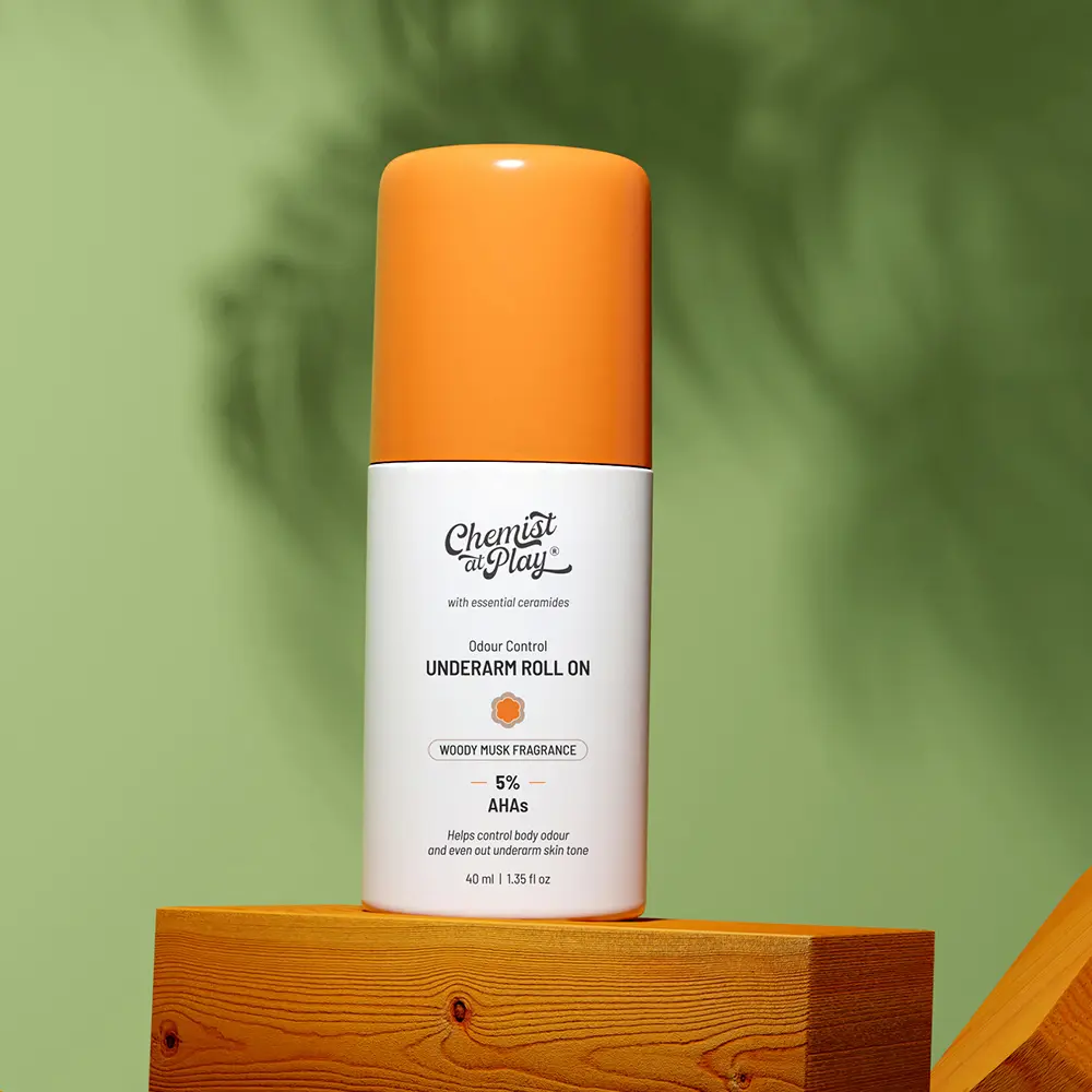 Underarm Roll On Deodorants - Woody Musk