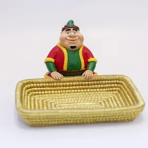 MBC Ramadan Fananees character- ceramic tray Fat Man character Rectangular
