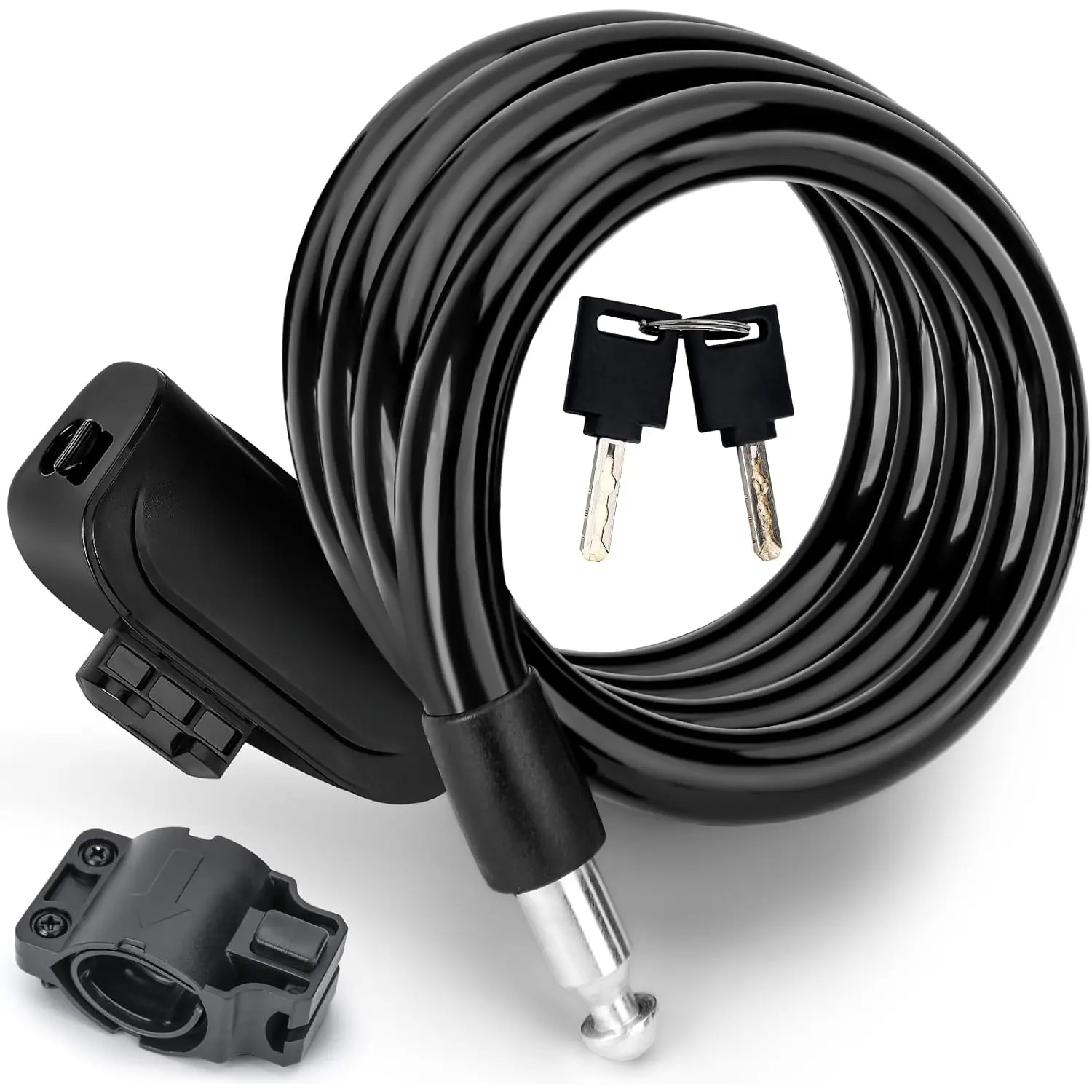 Lock with 2 count , Professional   Lock of 4 , Heavy Duty Bicycle Lock  for  Anti-, Come with 1 count Mounting Bracket