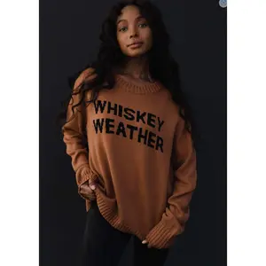 Cozy Whiskey Weather Sweater
