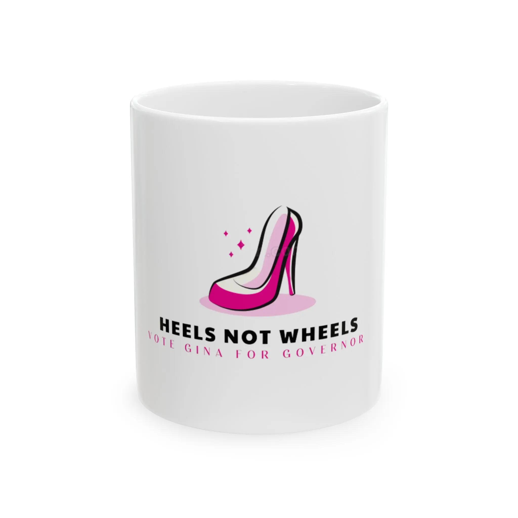Heels Not Wheels high heel illustration Mug | 11oz 15oz ceramic