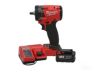 Milwaukee M18 FIW212 18V 3/8 Inch Cordless Impact Wrench High Torque Compact Power Tool For Automotive Repair Machinery Maintenance Construction Assembly And Professional Mechanical Applications With Reliable Performance And Durable Build For Job Site Use