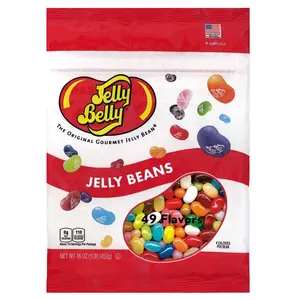 49 Assorted Flavors Jelly Beans - 1 Pound (16 Ounces) Resealable Bag - Genuine, Official, Straight from the Source