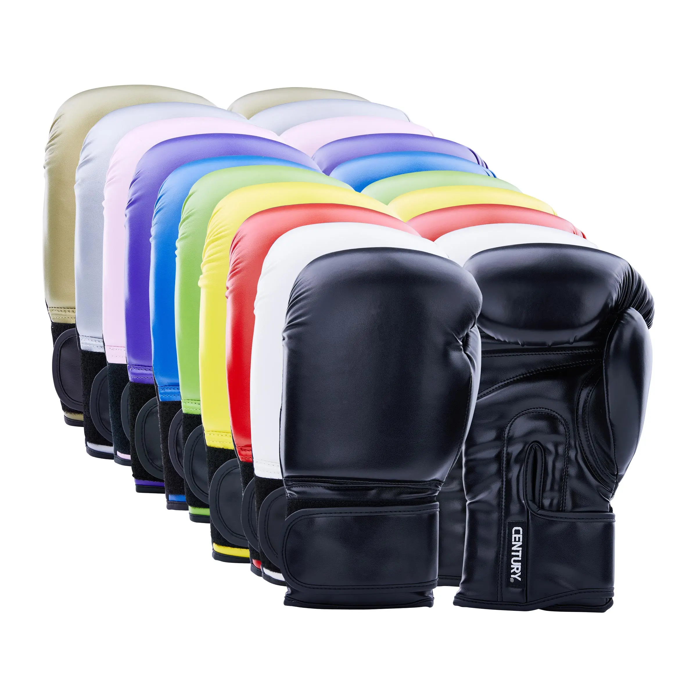 Century Solid Boxing Gloves - Nylon & Polyurethane Foam Martial Arts Gear for Training, 12oz & 16oz Sports & Outdoor Recreation Equipment