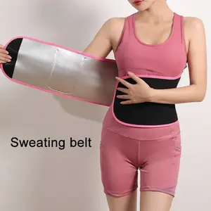 A sports sweat-inducing belt for weight loss, fat-burning, breathable, abdominal slimming, fitness yoga, protective belt, embossed and tightened belt, suitable for both girls and boys to exercise and run