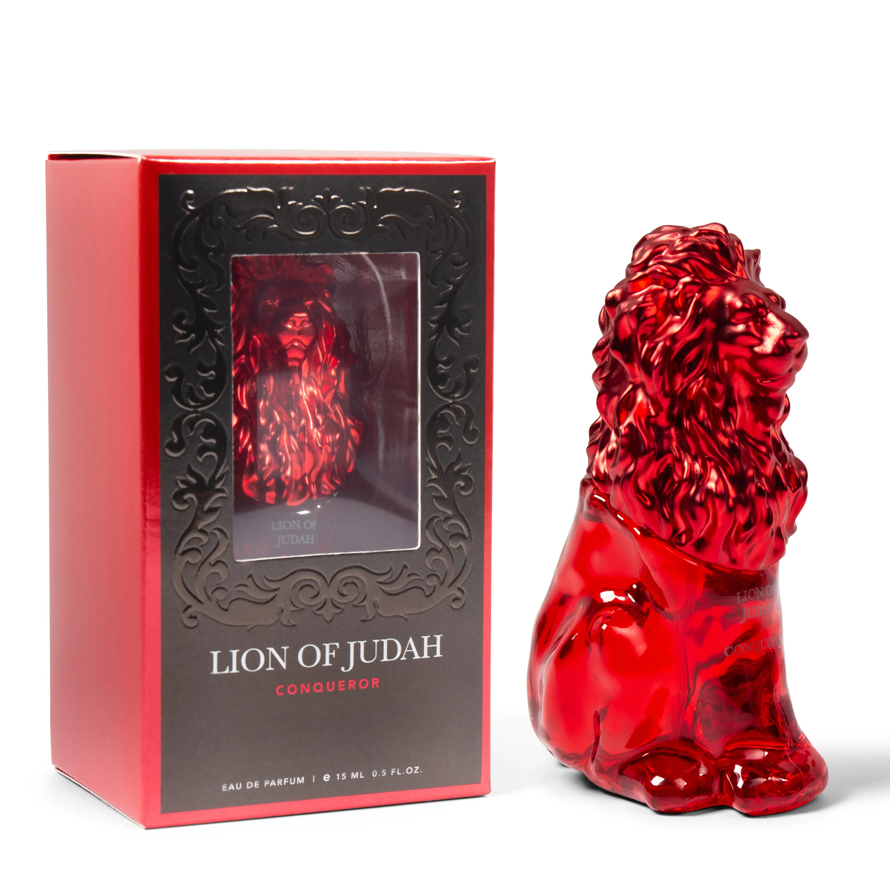 LION OF JUDAH | Conqueror Eau de Parfum Spray for Men – 3oz / 90ml – Bold & Masculine Fragrance Cologne – Long-Lasting All-Day Scent | Ideal for Everyday Wear, Office, Gym, or Special Occasions