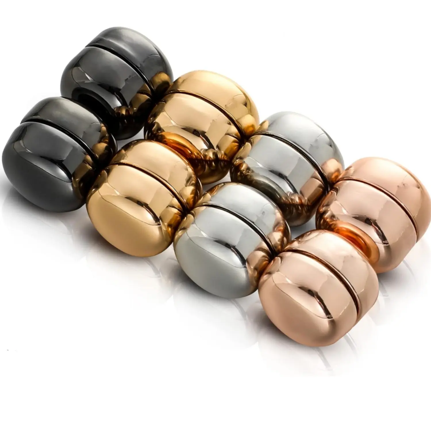 Women’s 8-Pair High-Strength Pinless Neodymium Magnetic Pins - 0.47 Inch Safe, Convenient Hijab Fasteners, Home Improvement Secure Holds, Lightweight Multi-Use Fasten Tools, Ideal Gift (Ramadan Essential, Storage Bags Compatible), Neodymium Magnets