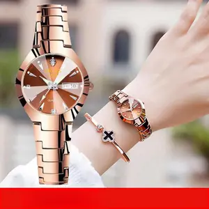 Fully automatic movement women's watch, luminous, waterproof, high-end stylish women's watch